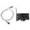 PCI Express x1 PCI-E FireWire 1394a IEEE1394 Controller Card 3 Port 3