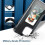 Smart NFC EInk Screen DIY Phone Cover for iPhone16pro max Black 3
