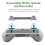 2 Pcs Rocker Joystick Protector for AIR 3S/Mini 3 Pro/MINI 4 Pro 5