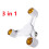 3In1 E27 To Extended LED Lamp Bulbs Socket Splitter Adapter 5