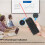 Handheld 2.4G Mini Wireless Keyboard With RF Touchpad Mouse 4