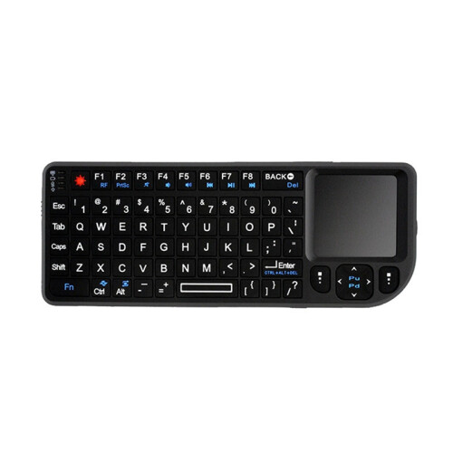 Handheld 2.4G Mini Wireless Keyboard With RF Touchpad Mouse