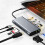 USB C HUB Dockingstation 4K Typ zu -kompatibler Adapter 6