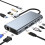USB C HUB Dockingstation 4K Typ zu -kompatibler Adapter 3