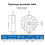 1.5-23mm Manual Aperture Adjustable Mechanical Iris Diaphragm 6