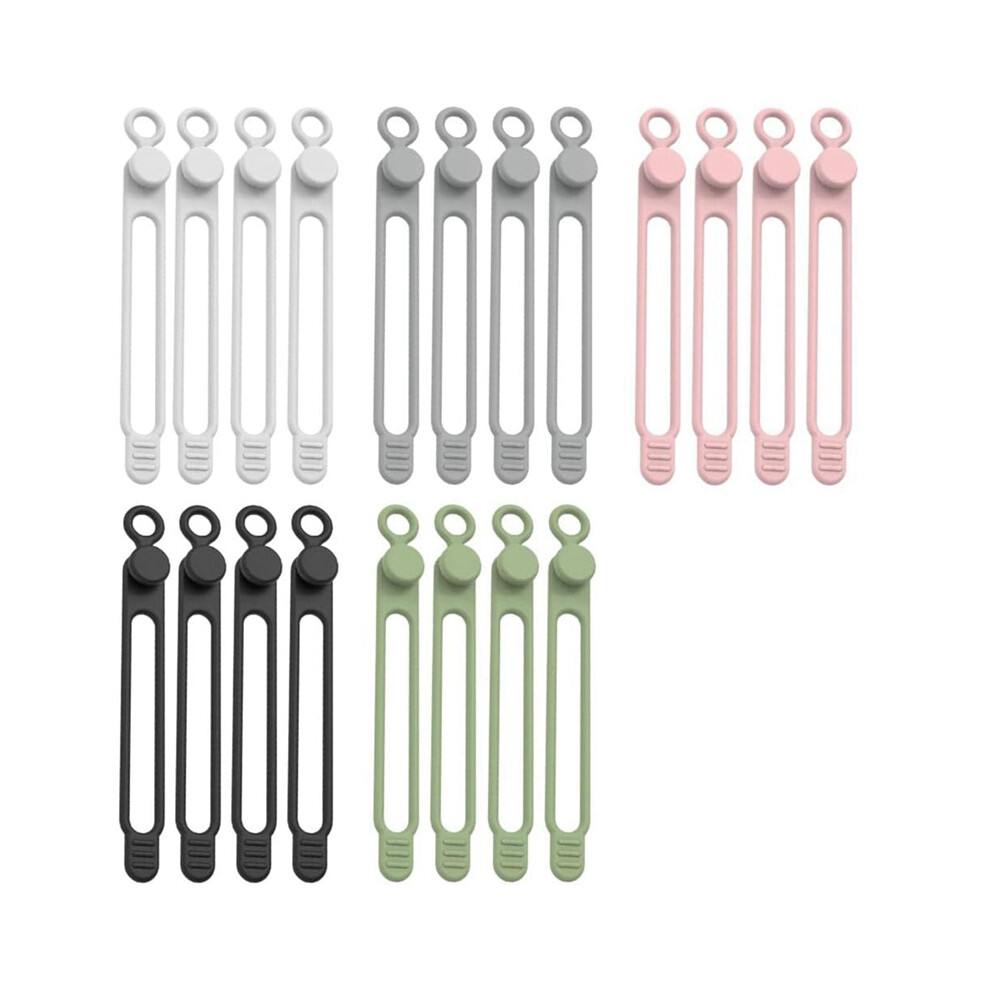 Ties Reusable Cable Management Organizer 4853440163561