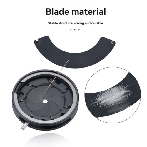 1.5-18.7MM Manual Aperture Adjustable Mechanical Iris Diaphragm 2