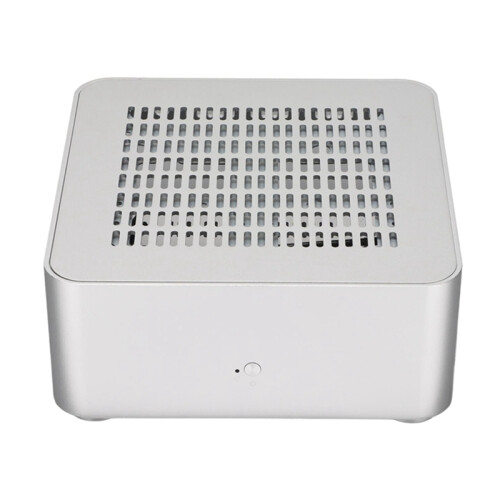 Kleines Desktop-Computergehäuse Netzteil HTPC Mini-ITX PC 2 USB 3.0-Anschlüsse
