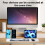 2.4G Wireless Keyboard Mouse Combo Bluetooth Colorful 5