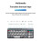 2.4G Wireless Keyboard Mouse Combo Bluetooth Colorful 4