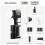 80W COB Camera Light Handheld Kit 2500-6500K Video Dimmable EU PLUG 2