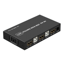 -Kompatibler USB-KVM-Switch mit 3 Ports