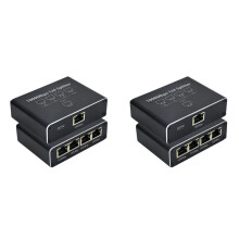 5-Port-Gigabit-Ethernet-Switch mit USB-Stromkabel, 1000 Mbit/s