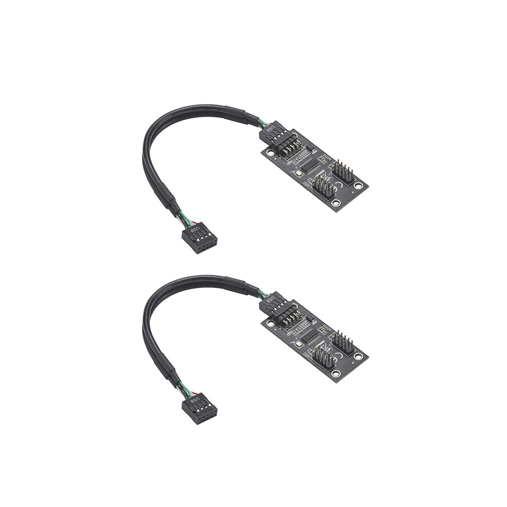 Usb Hub Splitter Usb2.0 9Pin To Dual Adapter 4853440168375