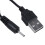 USB DC 2.0mm per 6280 E65 N73 N80 50cm 2pz 6