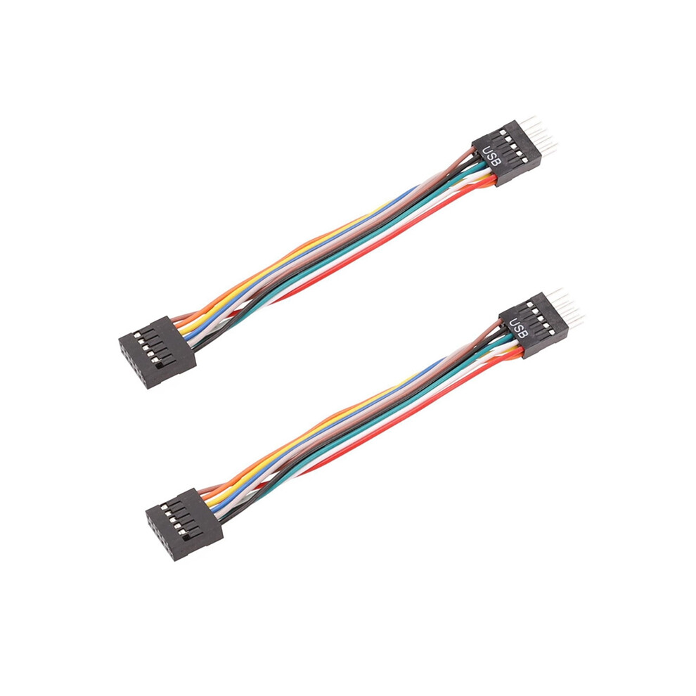 2Pcs Adapter Cable 12P Motherboard To Ordinary Chassis 4853440169372