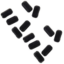 6 Stück Clip-On RFI-Rauschfilter mit Ferritkern für 5 mm Kabel