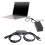 ESATA-auf-USB-C-Kabeltyp Stecker Host ESATAp HDD 7