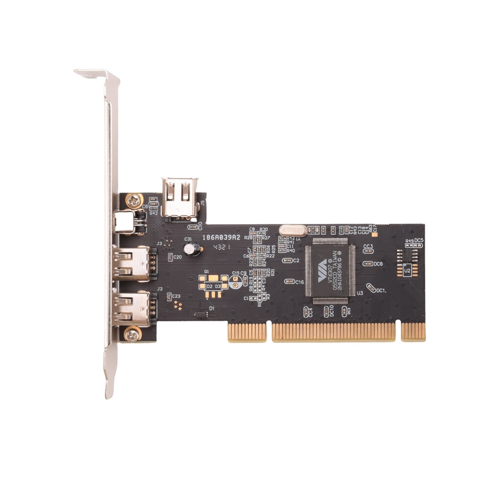 3 Port Ieee 1394 Firewire Card Pci Adapter 4853080228392