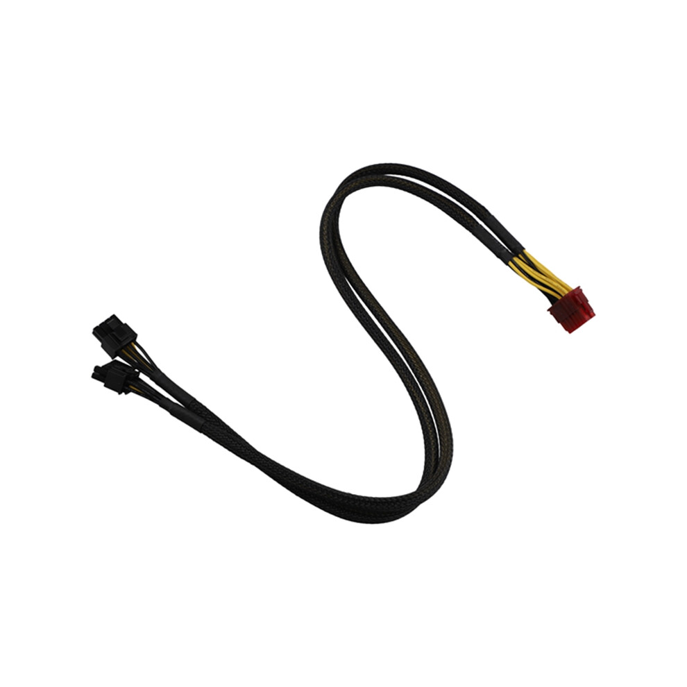 Photos - Cable (video, audio, USB) Jojomino 12Pin to Dual PCI-E 8Pin  Power Cable for Modular PSU (6+2Pin)