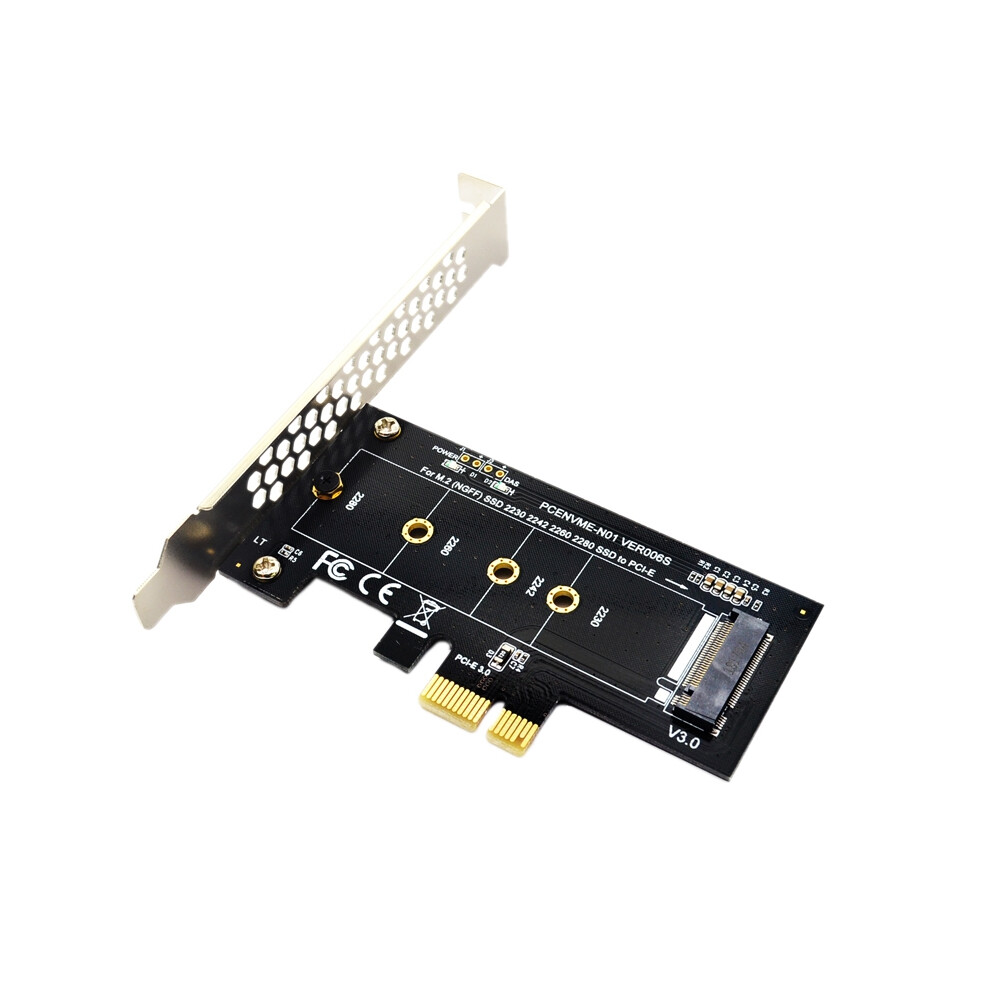 Pcie To M2 Adapter 3.0 X1 Nvme Ssd Support 2230 2242 4853080230241
