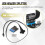USB 3.1 Type C Front Panel Header Extension Cable 50 cm, Gen 2 6