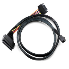 Built-in 12G Mini SAS HD to U.2 / SFF-8643 SFF-8639 Cable 0.5M