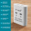 USB 2 in 1 Out Printer , 2-Port Manual Kvm Converter White 7