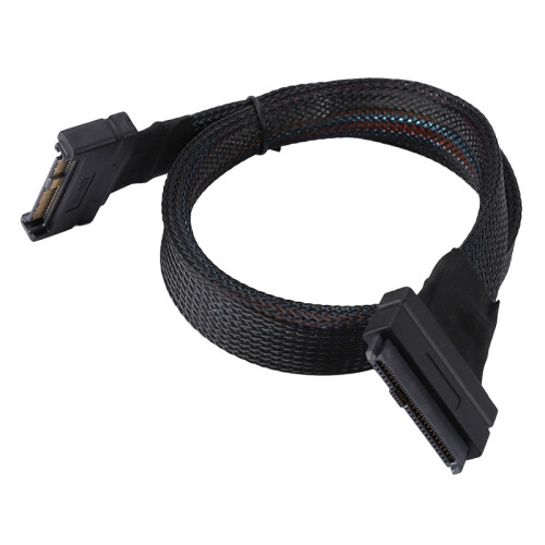 U2 SFF-8639 NVME PCIe SSD-Kabel, Stecker MINI SAS 68Pin für 750 U.2