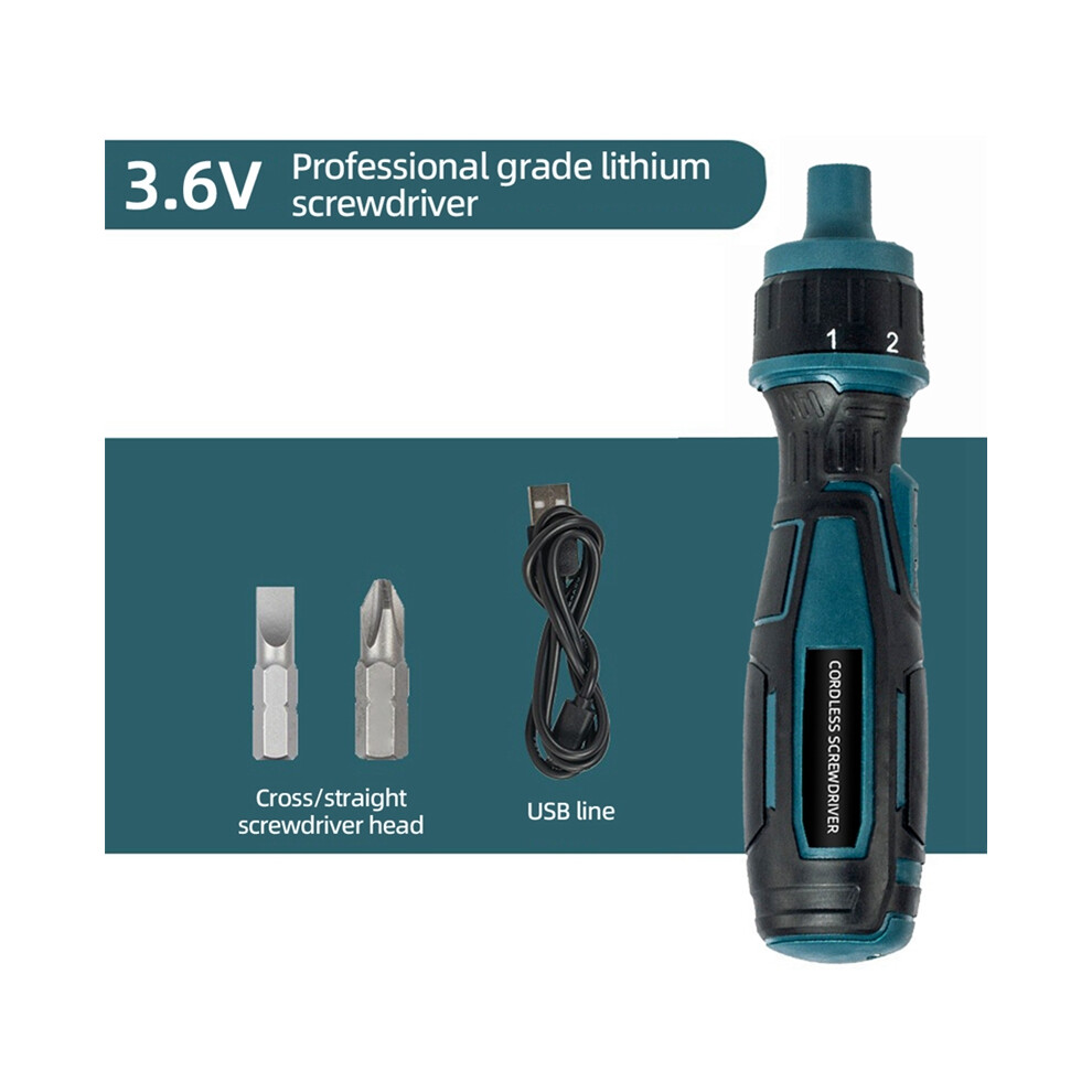 3.6V Cordless Electric Screwdriver Torque Precision Power Tool 4853080232184