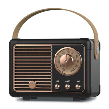 Retro Bluetooth Speaker, Small Wireless Speaker