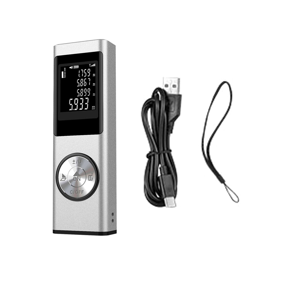 40M Smart Digital Laser Distance Meter Range Portable Rangefinder 4853080232887