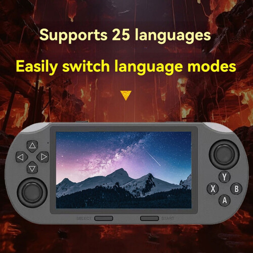 Game Player Retro Handheld Console 4.5 In IPS Screen for PS1 2