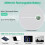 Rechargeable Bluetooth CD Player, Music Disc Player for Car Gray 4