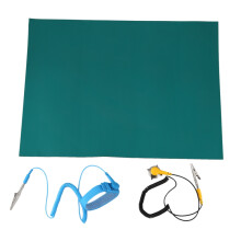 Anti-Static Mat Phone Repair Soldering Pad with Ground Wire ESD Wrist