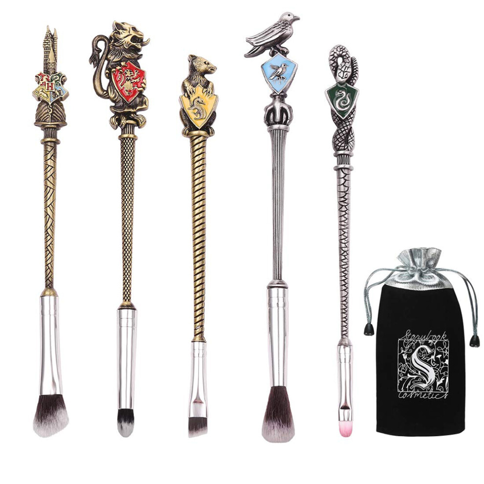 5Pcs Makeup Brushes Set Wizard Wand Cosmetic