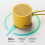A127 Mini Bluetooth Speaker Wireless Stereo Music Player Yellow 3