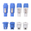 4 Sets PowerCON Connector,NAC3FCA+NAC3MPA-1&NAC3FCB+NAC3MPB-1 1