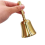 Super Loud Hand Barking Bell, Solid Brass Dinner Bell Service Pet Training Jingle Gold 6