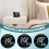 Alarm Clock,Temperature & Humidity,Calendar,Week,4-Level Brightness 6