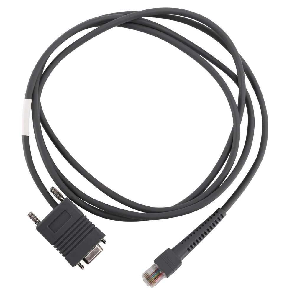 Ls2208 Rs232 Serial Cable Cba-R01-S07par Barcode Scanner 6.5 Feet 4853080253660