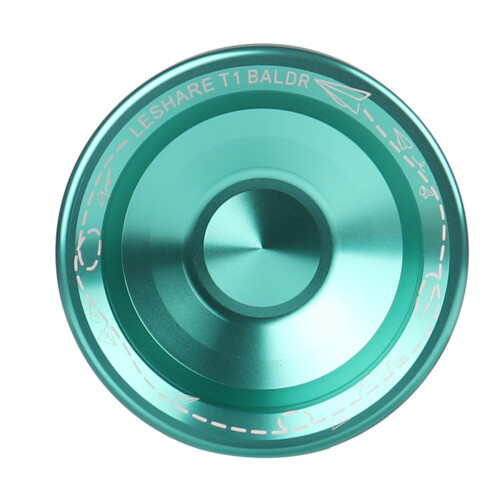 Yoyo Unresponsive Competitive Yo-Yo,Alloy for Beginners,Easy Practise Tricks,with Strings,Green 2