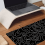 Desk Mat, Extended Big Mouse Pad Computer Keyboard Mat D 6