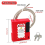Lockout Tagout Cable Lock - 3.3ft Adjustable Lock, Steel with Vinyl Coating, -Cable 6