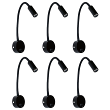 1PCS Nacht Arbeits Studie Lesen Lampe Wandleuchter 3W LED Buch Nacht Licht für Schlafzimmer Schlafsaal