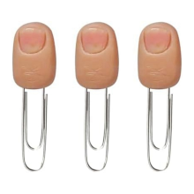 Realistic Finger Bookmark, Funny Bookmark,Finger Paperclip Bookmark Set,3D Bookmarks 3pcs