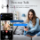 Smart Wireless Remote Video Doorbell, Camera Intercom HD Night Vision WiFi Tuya Security Doorbell 3