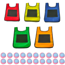 eludeball Game Set -5Pcs Kids Tag Sticky Vests M