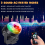 2Pcs Sound Activated Lights Dj Lighting Disco Ball Light, (EU) 6