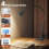 LED Reading Lights USB Three Color Dimming Clamp Book Light 5